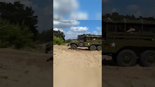 4x4 and 6x6 Off-road Hill Climb - WWII Dodge WC command car and weapons carrier | #WW2 #ww2vehicles