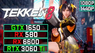 Tekken 8 Performance Test: GTX 1650 vs RX 580 vs RX 6600 vs RTX 3060 Ti