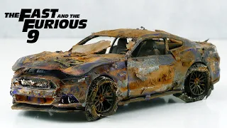 Restoration Fast & Furious 9 Ford Mustang GT Toretto's muscle car