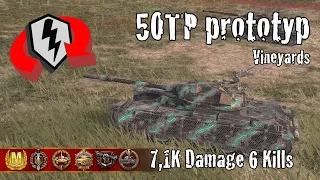 50TP prototyp  |  7,1K Damage 6 Kills  |  WoT Blitz Replays