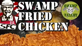 KFC Style Fried Chicken in the Woods - Bushcraft Style