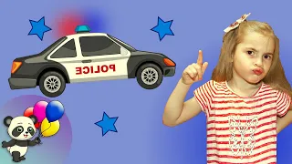 Полицейская машина | Детские песни про машинки | Лапатушки