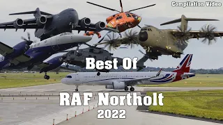 RAF Northolt 2022 Spotting Compilation