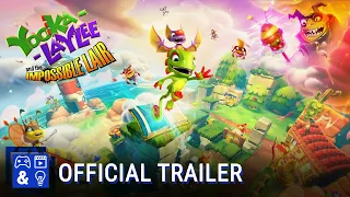 Yooka-Laylee and the Impossible Lair - Launch Trailer (Nintendo Switch, PS4, Xbox One, Steam & GOG)