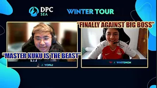 INTERVIEW WITH WITEMON & YOPAJ BEFORE MATCH BOOM VS T1