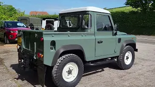 Land Rover Defender 90 Pick Up 60 Plate