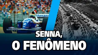 Um fenômeno chamado Ayrton Senna - 30 anos depois um olhar sobre o acontecimento de 1984-1994.