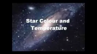 Star Colour And Temperature