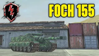 FOCH 155 - A tough battle - World of Tanks Blitz