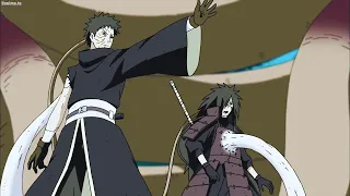 Obito taken over Ten Tails control from Madara, Obito convinces Naruto to be on his side