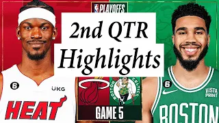 Miami Heat vs. Boston Celtics Full Highlights 2nd QTR | May 25 | 2022-2023 NBA Playoffs