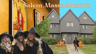 a spooky girls trip to Salem Massachusetts!!