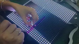 how to repair the p5, p6, p7.62, p8, p10 SMD led display module