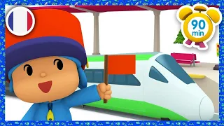 🚂 POCOYO FRANÇAIS - NOUVEL ÉPISODE: A  Bord du Train! [ 90 min ] | DESSIN ANIMÉ pour enfants