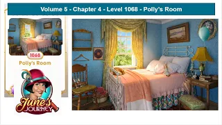 June's Journey - Volume 5 - Chapter 4 - Level 1068 - Polly's Room (Complete Gameplay, in order)