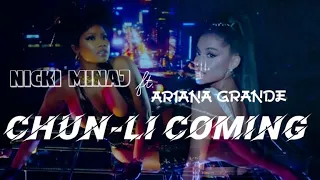 Nicki Minaj ft. Ariana Grande CHUN-LI COMING /music video/