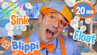 Explore if it Sinks or Floats | Blippi Music for Kids | Songs and Cartoons | Best Videos for Babies