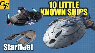 10 Little Known Starfleet Ships (Star Trek)
