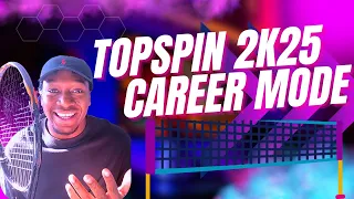 Top Spin 2K25 Career Mode - Part 1 - My First Epic Match | PS5