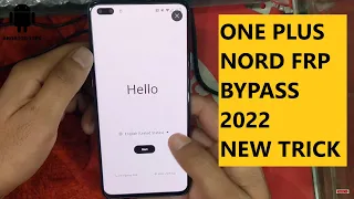 ONE PLUS NORD FRP BYPASS GOOGLE ACCOUNT BYPASS 2022