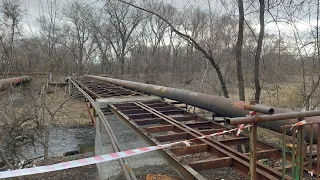 Запорожье ШОК ПОЛНЫЙ!!!МОСТА БОЛЬШЕ НЕТ!! 19.02.2024