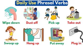 Common Phrasal Verbs: Household | Daily Use Phrasal Verbs | Phrasal Verbs