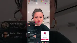 SELENA GOMEZ TIKTOK LIVE//Feb 21st