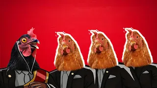 Funny Rooster - Baby Shark x Coffin Dance Meme ( COVER )