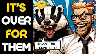 Badger Reacts: Nerdrotic - Woke Hollywood in PANIC Mode!  This is a Full Scale Depression