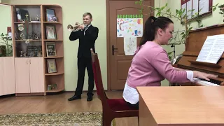 Ладынин Вадим, старшая группа, труба, Поречская ДМШИ
