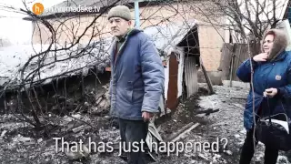 This Is What An East Ukraine Village Looks Like After Shelling