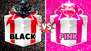🍩 BLACK vs PINK 🎁 Choose Your Gift 🎁 Elige Tu Regalo 🎁 Escolha seu presente 🎁