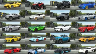 Extreme Car Driving Simulator 2022 All CAR NAMES || All 2022 Cars By Names