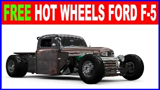 Forza Horizon 5 How To Get and Unlock FREE Hot Wheels Ford F-5 Dually Custom Hot Rod