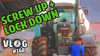 farmVLOG 168: Screw UP & Lock DOWN -  💩- Flügel und Unsinn