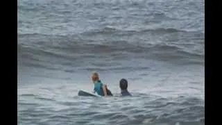 6- Year old kid, Vance's First Wave at Surfing Competition