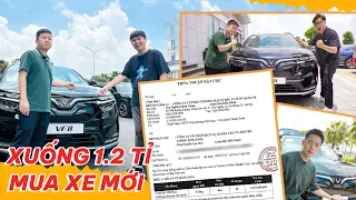 Vlog Sếp Huy: Xuống tiền 1.2 tỉ mua xe mới | Video soi kĩ từng chi tiết Vinfast VF8 nhất