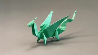 Оригами ДРАКОН || ORIGAMI DRAGON🐲
