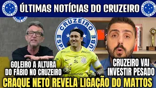 👀💣 CRAQUE NETO E NICOLA REVELA LIGAÇÃO DE ALEXANDRE MATTOS PARA CONTRATAR CASSIO PARA O CRUZEIRO.