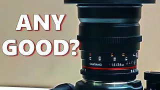 Testing the Samyang T1.5 cine lens on a Blackmagic 6k