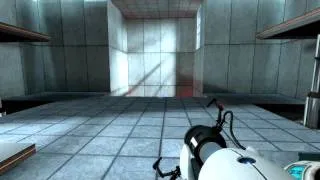 Let's Play: Portal Part 1 Meet GlaDOS