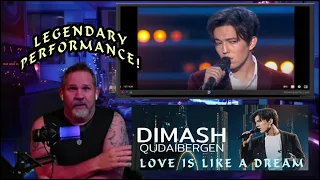 Rock Singer Reacts to Dimash - Love is like a dream (FIRST TIME)