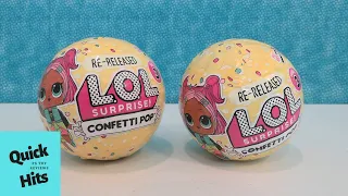 LOL Surprise Confetti Pop Series 3 ReRelease Opening | PSToyReviews