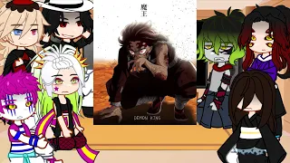 Uppermoons + Muzan react to Tanjiro Kamado||kny||part 2/?