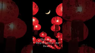 The moon represents my heart. #teresa_teng