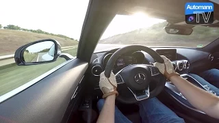 2016 Mercedes-AMG GTS (510hp) - FAST Autobahn RIDE (60FPS)