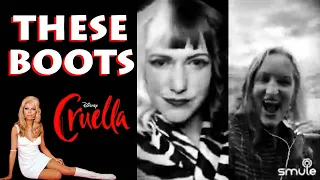 Cruella Soundtrack Songs | Nancy Sinatra These Boots are Made for Walking Cover | Smule Collab