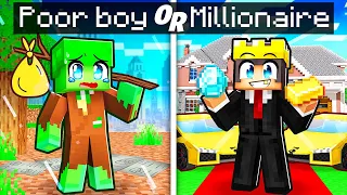 The POOR BOY or the MILLIONAIRE in Minecraft?