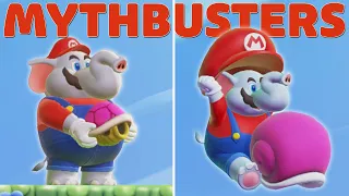 Can Mario Hold Items While Gliding? - Super Mario Bros Wonder MYTHBUSTERS