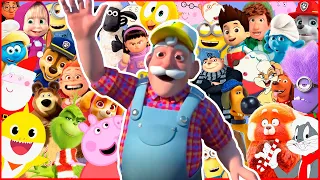 Old MacDonald Had A Farm (Movies, Games and Series COVER) PART 21 feat. Minions
